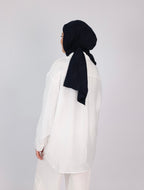 Oversize Yaka Detaylı Gömlek