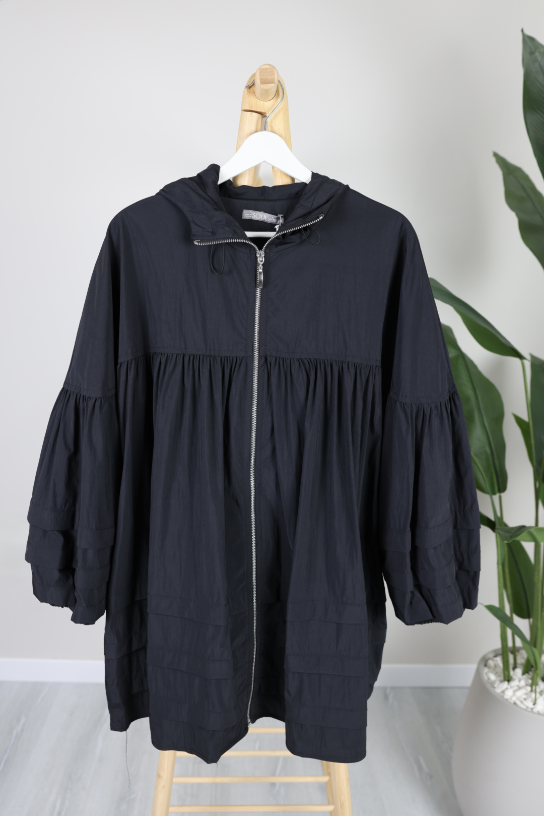 Paraşüt Kap - Siyah